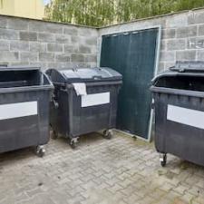 Dumpster area cleaning